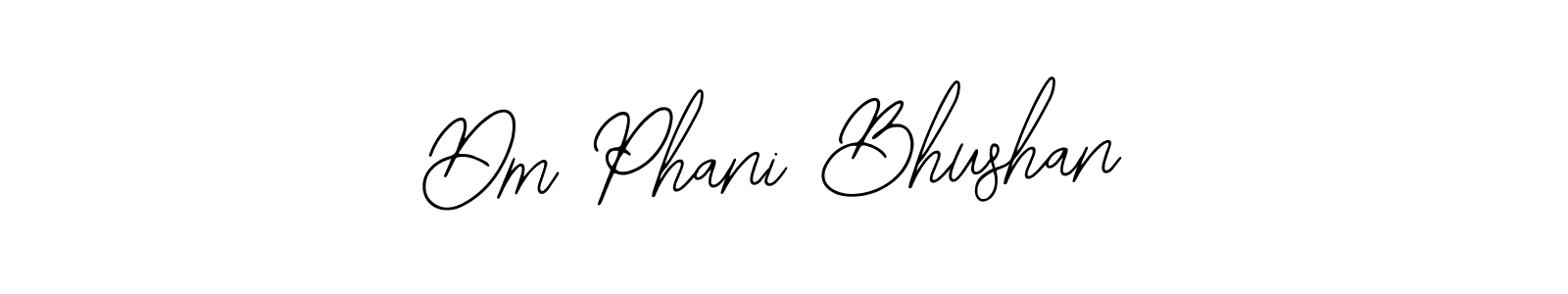 Also we have Dm Phani Bhushan name is the best signature style. Create professional handwritten signature collection using Bearetta-2O07w autograph style. Dm Phani Bhushan signature style 12 images and pictures png