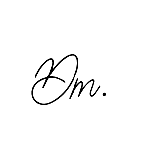 Design your own signature with our free online signature maker. With this signature software, you can create a handwritten (Bearetta-2O07w) signature for name Dm.. Dm. signature style 12 images and pictures png