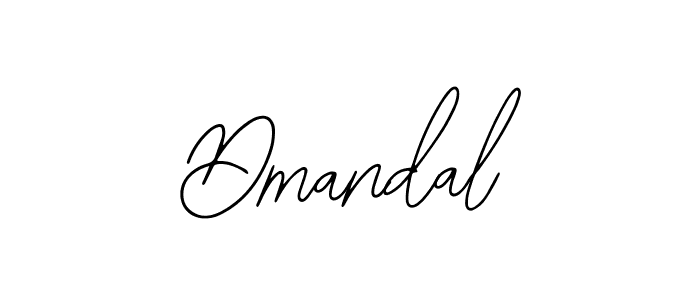 How to make Dmandal name signature. Use Bearetta-2O07w style for creating short signs online. This is the latest handwritten sign. Dmandal signature style 12 images and pictures png