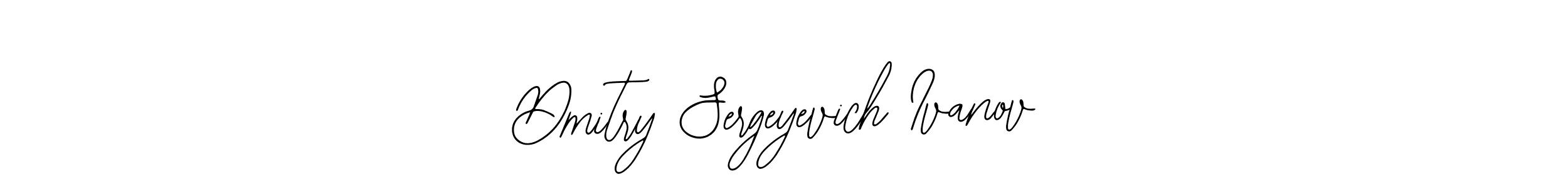 It looks lik you need a new signature style for name Dmitry Sergeyevich Ivanov. Design unique handwritten (Bearetta-2O07w) signature with our free signature maker in just a few clicks. Dmitry Sergeyevich Ivanov signature style 12 images and pictures png