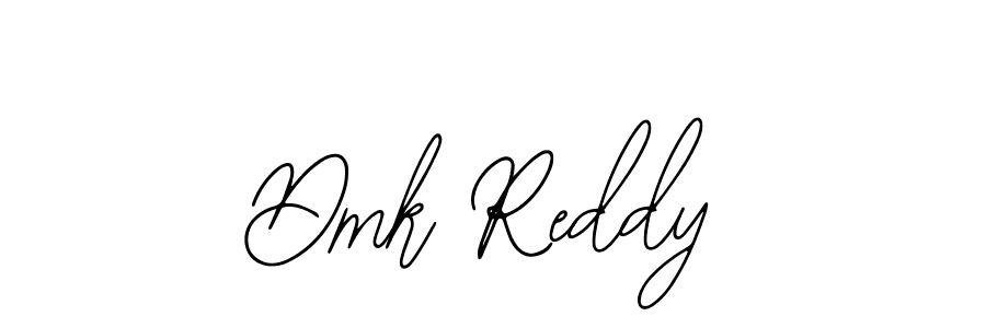Use a signature maker to create a handwritten signature online. With this signature software, you can design (Bearetta-2O07w) your own signature for name Dmk Reddy. Dmk Reddy signature style 12 images and pictures png