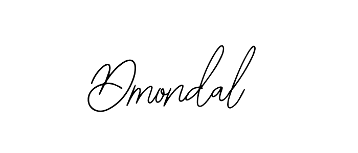 How to make Dmondal name signature. Use Bearetta-2O07w style for creating short signs online. This is the latest handwritten sign. Dmondal signature style 12 images and pictures png