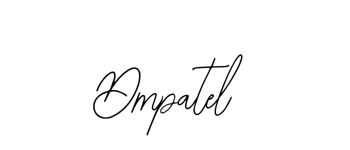 How to make Dmpatel name signature. Use Bearetta-2O07w style for creating short signs online. This is the latest handwritten sign. Dmpatel signature style 12 images and pictures png