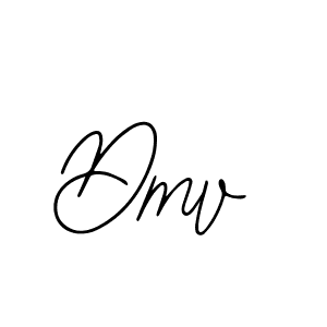 You should practise on your own different ways (Bearetta-2O07w) to write your name (Dmv) in signature. don't let someone else do it for you. Dmv signature style 12 images and pictures png