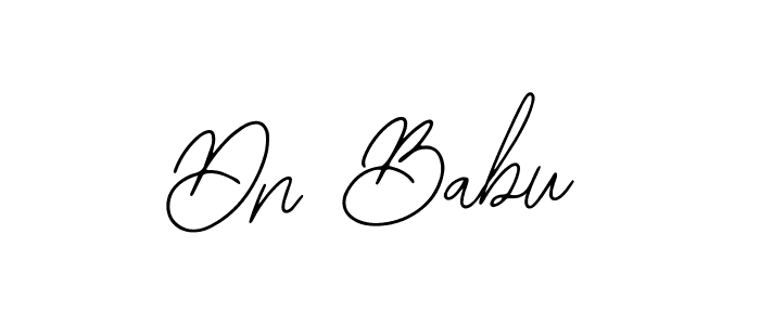 Make a beautiful signature design for name Dn Babu. With this signature (Bearetta-2O07w) style, you can create a handwritten signature for free. Dn Babu signature style 12 images and pictures png