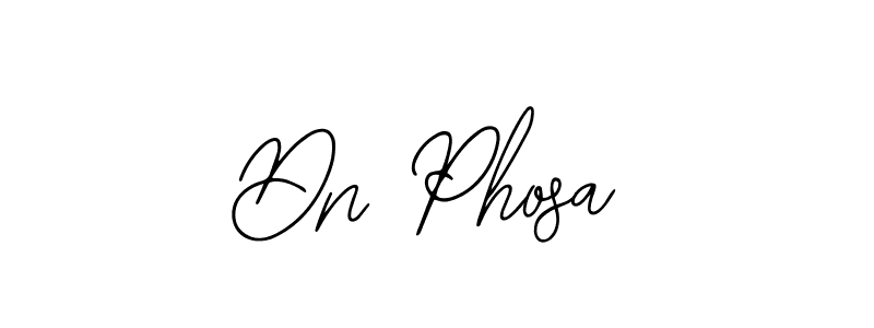 if you are searching for the best signature style for your name Dn Phosa. so please give up your signature search. here we have designed multiple signature styles  using Bearetta-2O07w. Dn Phosa signature style 12 images and pictures png