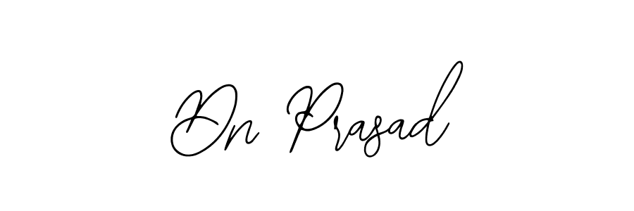 Design your own signature with our free online signature maker. With this signature software, you can create a handwritten (Bearetta-2O07w) signature for name Dn Prasad. Dn Prasad signature style 12 images and pictures png