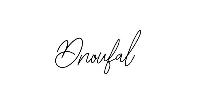 How to Draw Dnoufal signature style? Bearetta-2O07w is a latest design signature styles for name Dnoufal. Dnoufal signature style 12 images and pictures png