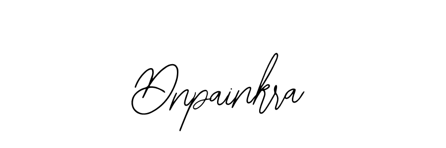 How to make Dnpainkra name signature. Use Bearetta-2O07w style for creating short signs online. This is the latest handwritten sign. Dnpainkra signature style 12 images and pictures png