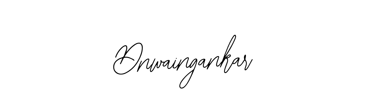 Use a signature maker to create a handwritten signature online. With this signature software, you can design (Bearetta-2O07w) your own signature for name Dnwaingankar. Dnwaingankar signature style 12 images and pictures png