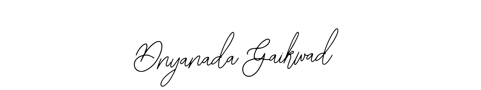 Use a signature maker to create a handwritten signature online. With this signature software, you can design (Bearetta-2O07w) your own signature for name Dnyanada Gaikwad. Dnyanada Gaikwad signature style 12 images and pictures png