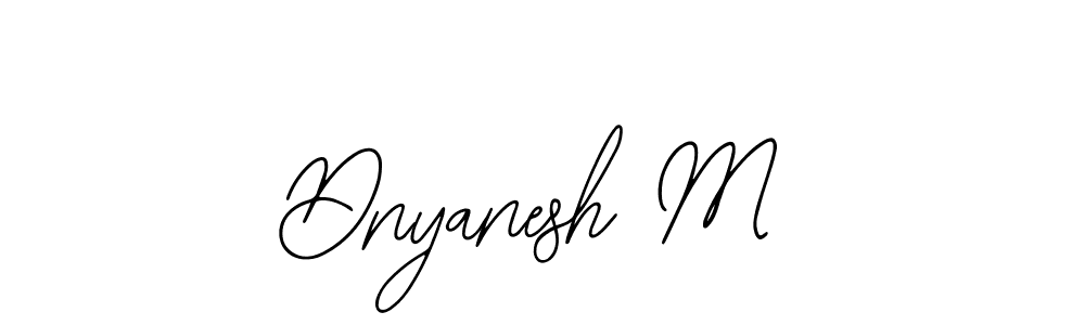 You should practise on your own different ways (Bearetta-2O07w) to write your name (Dnyanesh M) in signature. don't let someone else do it for you. Dnyanesh M signature style 12 images and pictures png