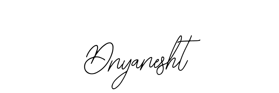 How to make Dnyanesht signature? Bearetta-2O07w is a professional autograph style. Create handwritten signature for Dnyanesht name. Dnyanesht signature style 12 images and pictures png