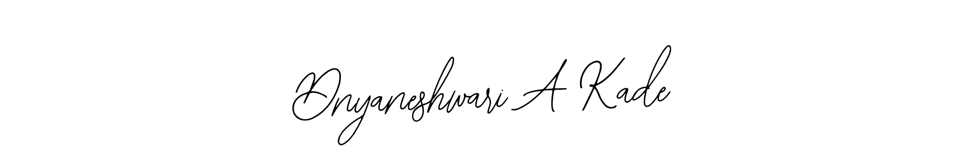 Make a beautiful signature design for name Dnyaneshwari A Kade. With this signature (Bearetta-2O07w) style, you can create a handwritten signature for free. Dnyaneshwari A Kade signature style 12 images and pictures png