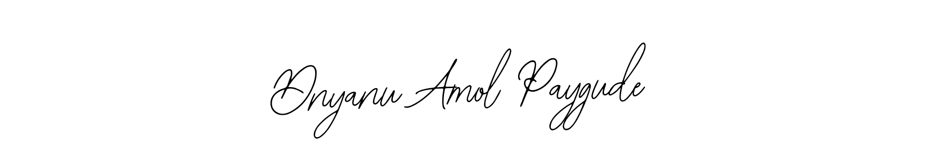Also we have Dnyanu Amol Paygude name is the best signature style. Create professional handwritten signature collection using Bearetta-2O07w autograph style. Dnyanu Amol Paygude signature style 12 images and pictures png