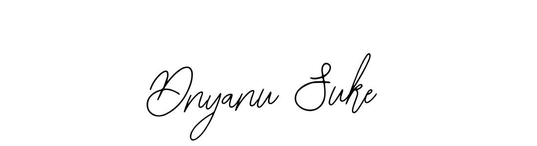 How to make Dnyanu Suke signature? Bearetta-2O07w is a professional autograph style. Create handwritten signature for Dnyanu Suke name. Dnyanu Suke signature style 12 images and pictures png