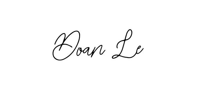 How to make Doan Le signature? Bearetta-2O07w is a professional autograph style. Create handwritten signature for Doan Le name. Doan Le signature style 12 images and pictures png