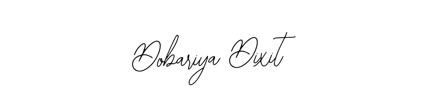 How to make Dobariya Dixit name signature. Use Bearetta-2O07w style for creating short signs online. This is the latest handwritten sign. Dobariya Dixit signature style 12 images and pictures png