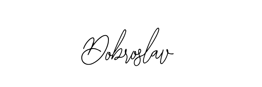 The best way (Bearetta-2O07w) to make a short signature is to pick only two or three words in your name. The name Dobroslav include a total of six letters. For converting this name. Dobroslav signature style 12 images and pictures png