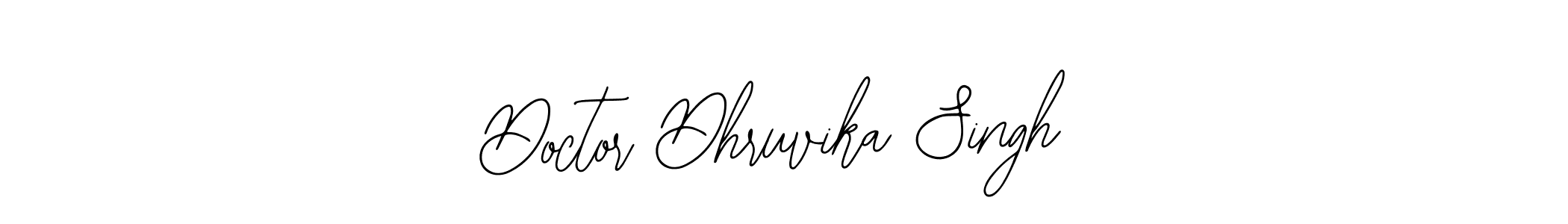 Similarly Bearetta-2O07w is the best handwritten signature design. Signature creator online .You can use it as an online autograph creator for name Doctor Dhruvika Singh. Doctor Dhruvika Singh signature style 12 images and pictures png