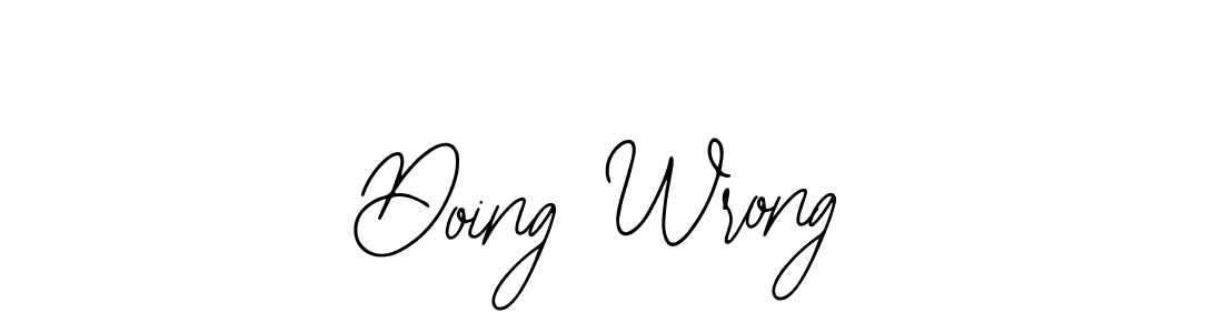Make a beautiful signature design for name Doing Wrong. Use this online signature maker to create a handwritten signature for free. Doing Wrong signature style 12 images and pictures png