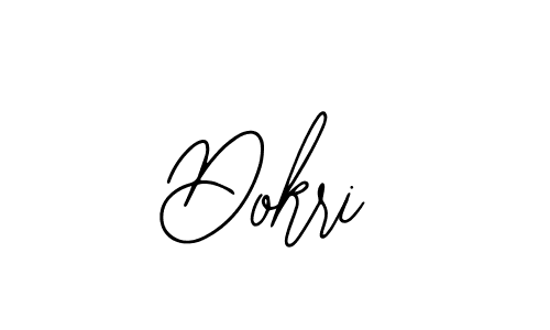 Use a signature maker to create a handwritten signature online. With this signature software, you can design (Bearetta-2O07w) your own signature for name Dokri. Dokri signature style 12 images and pictures png