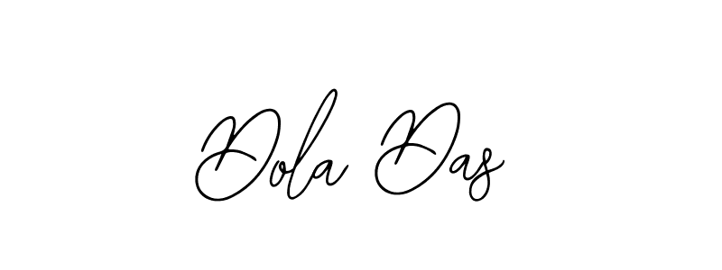 How to make Dola Das name signature. Use Bearetta-2O07w style for creating short signs online. This is the latest handwritten sign. Dola Das signature style 12 images and pictures png