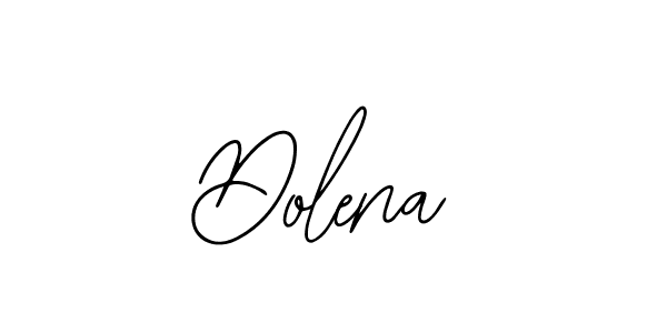 Design your own signature with our free online signature maker. With this signature software, you can create a handwritten (Bearetta-2O07w) signature for name Dolena. Dolena signature style 12 images and pictures png