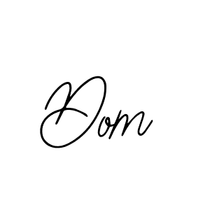 The best way (Bearetta-2O07w) to make a short signature is to pick only two or three words in your name. The name Dom include a total of six letters. For converting this name. Dom signature style 12 images and pictures png
