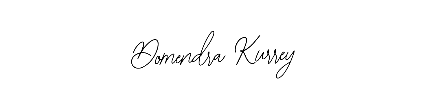 Design your own signature with our free online signature maker. With this signature software, you can create a handwritten (Bearetta-2O07w) signature for name Domendra Kurrey. Domendra Kurrey signature style 12 images and pictures png