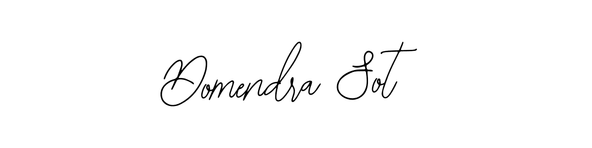 You should practise on your own different ways (Bearetta-2O07w) to write your name (Domendra Sot) in signature. don't let someone else do it for you. Domendra Sot signature style 12 images and pictures png