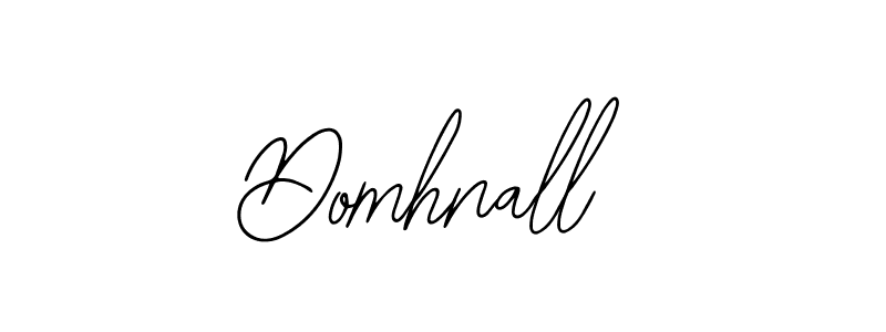 How to make Domhnall signature? Bearetta-2O07w is a professional autograph style. Create handwritten signature for Domhnall name. Domhnall signature style 12 images and pictures png