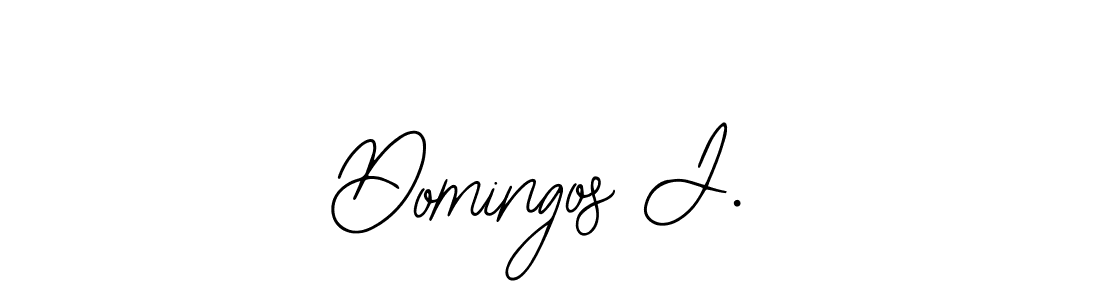 You should practise on your own different ways (Bearetta-2O07w) to write your name (Domingos J.) in signature. don't let someone else do it for you. Domingos J. signature style 12 images and pictures png