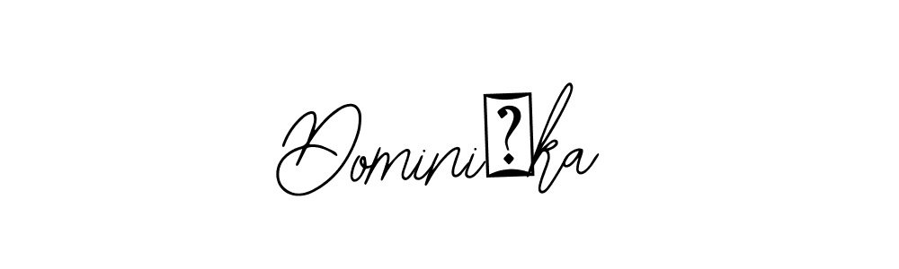 This is the best signature style for the Dominička name. Also you like these signature font (Bearetta-2O07w). Mix name signature. Dominička signature style 12 images and pictures png