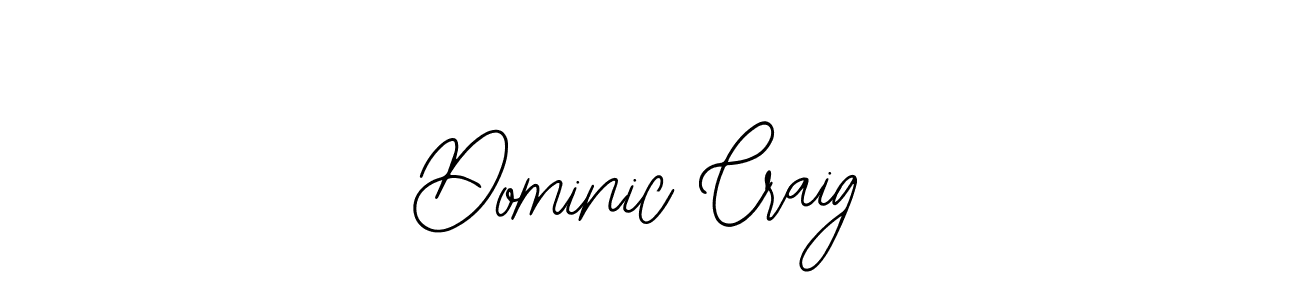 Make a beautiful signature design for name Dominic Craig. Use this online signature maker to create a handwritten signature for free. Dominic Craig signature style 12 images and pictures png