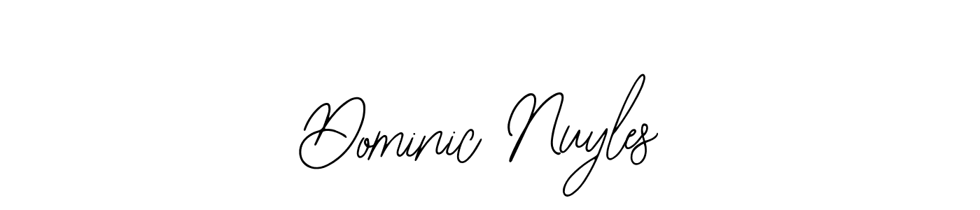See photos of Dominic Nuyles official signature by Spectra . Check more albums & portfolios. Read reviews & check more about Bearetta-2O07w font. Dominic Nuyles signature style 12 images and pictures png