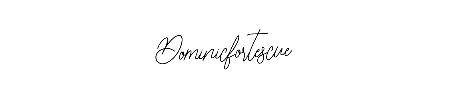 Design your own signature with our free online signature maker. With this signature software, you can create a handwritten (Bearetta-2O07w) signature for name Dominicfortescue. Dominicfortescue signature style 12 images and pictures png