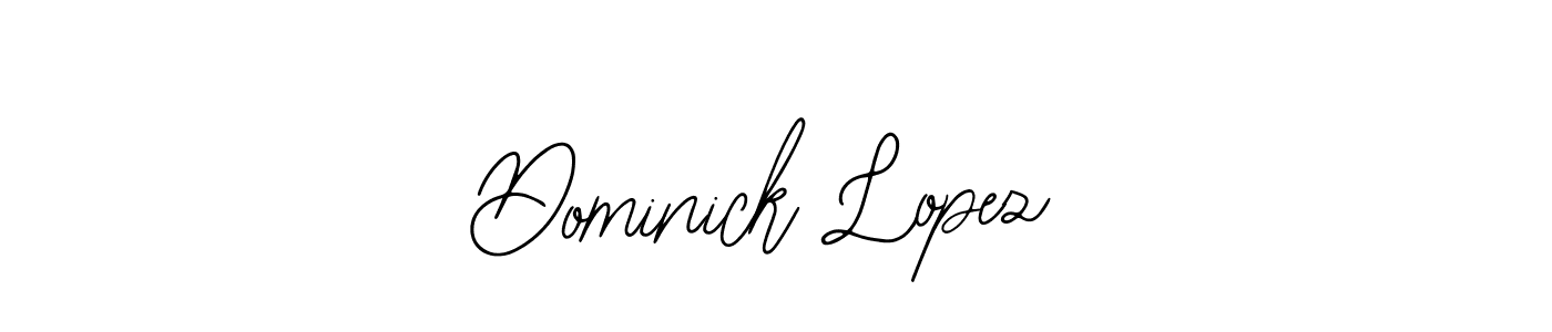 if you are searching for the best signature style for your name Dominick Lopez. so please give up your signature search. here we have designed multiple signature styles  using Bearetta-2O07w. Dominick Lopez signature style 12 images and pictures png