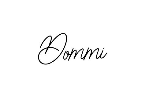 Create a beautiful signature design for name Dommi. With this signature (Bearetta-2O07w) fonts, you can make a handwritten signature for free. Dommi signature style 12 images and pictures png