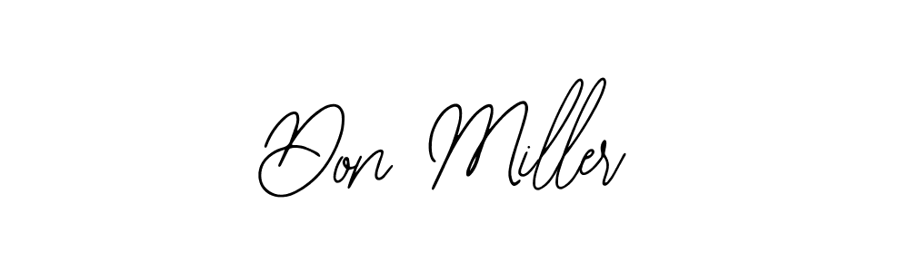 Make a beautiful signature design for name Don Miller. With this signature (Bearetta-2O07w) style, you can create a handwritten signature for free. Don Miller signature style 12 images and pictures png