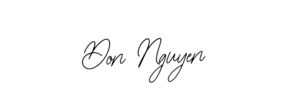 How to make Don Nguyen signature? Bearetta-2O07w is a professional autograph style. Create handwritten signature for Don Nguyen name. Don Nguyen signature style 12 images and pictures png