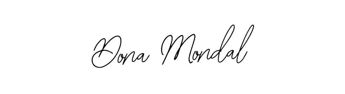 Bearetta-2O07w is a professional signature style that is perfect for those who want to add a touch of class to their signature. It is also a great choice for those who want to make their signature more unique. Get Dona Mondal name to fancy signature for free. Dona Mondal signature style 12 images and pictures png