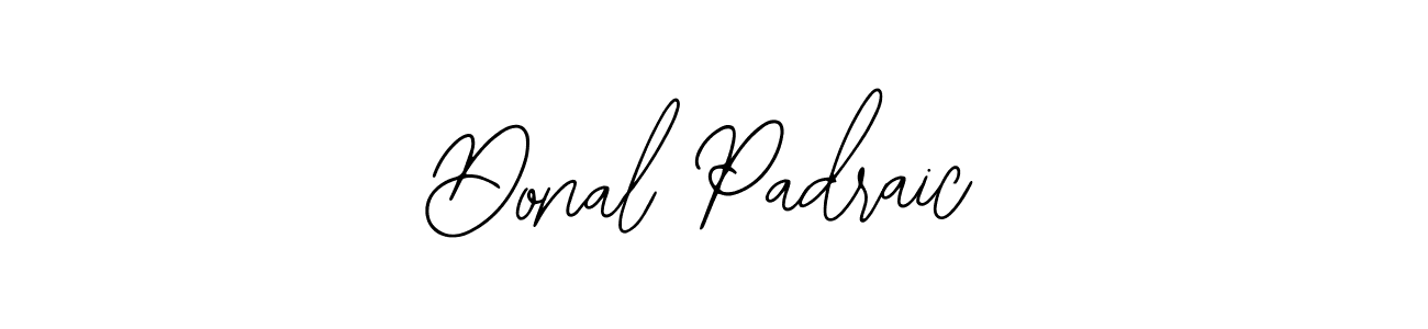 Use a signature maker to create a handwritten signature online. With this signature software, you can design (Bearetta-2O07w) your own signature for name Donal Padraic. Donal Padraic signature style 12 images and pictures png