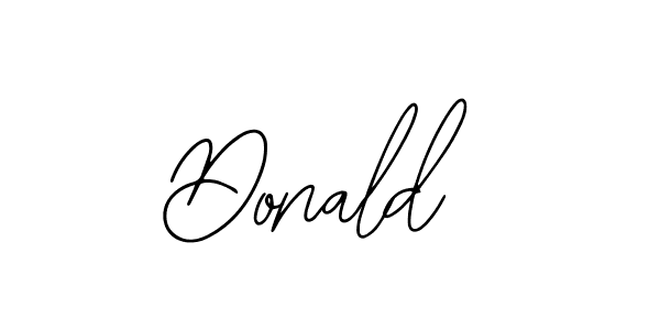 How to make Donald name signature. Use Bearetta-2O07w style for creating short signs online. This is the latest handwritten sign. Donald signature style 12 images and pictures png