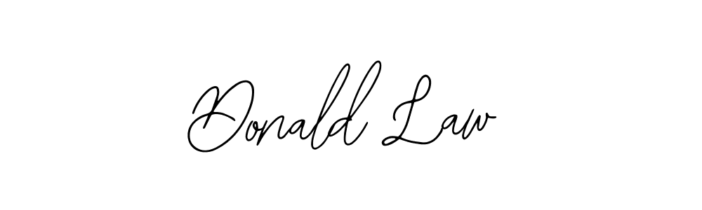Bearetta-2O07w is a professional signature style that is perfect for those who want to add a touch of class to their signature. It is also a great choice for those who want to make their signature more unique. Get Donald Law name to fancy signature for free. Donald Law signature style 12 images and pictures png