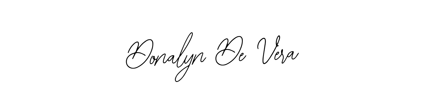 How to make Donalyn De Vera signature? Bearetta-2O07w is a professional autograph style. Create handwritten signature for Donalyn De Vera name. Donalyn De Vera signature style 12 images and pictures png