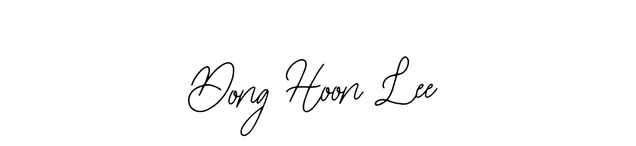 Make a beautiful signature design for name Dong Hoon Lee. With this signature (Bearetta-2O07w) style, you can create a handwritten signature for free. Dong Hoon Lee signature style 12 images and pictures png
