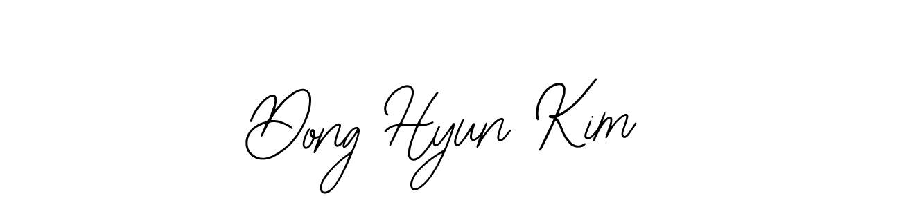 Create a beautiful signature design for name Dong Hyun Kim. With this signature (Bearetta-2O07w) fonts, you can make a handwritten signature for free. Dong Hyun Kim signature style 12 images and pictures png