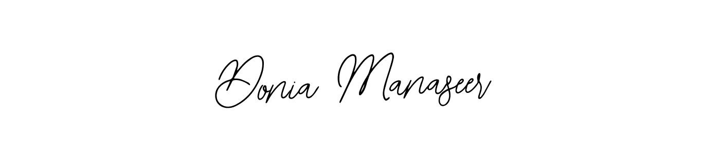 Use a signature maker to create a handwritten signature online. With this signature software, you can design (Bearetta-2O07w) your own signature for name Donia Manaseer. Donia Manaseer signature style 12 images and pictures png