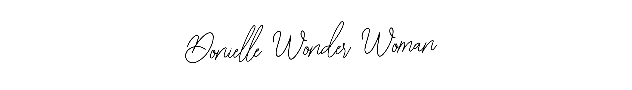 Make a beautiful signature design for name Donielle Wonder Woman. With this signature (Bearetta-2O07w) style, you can create a handwritten signature for free. Donielle Wonder Woman signature style 12 images and pictures png